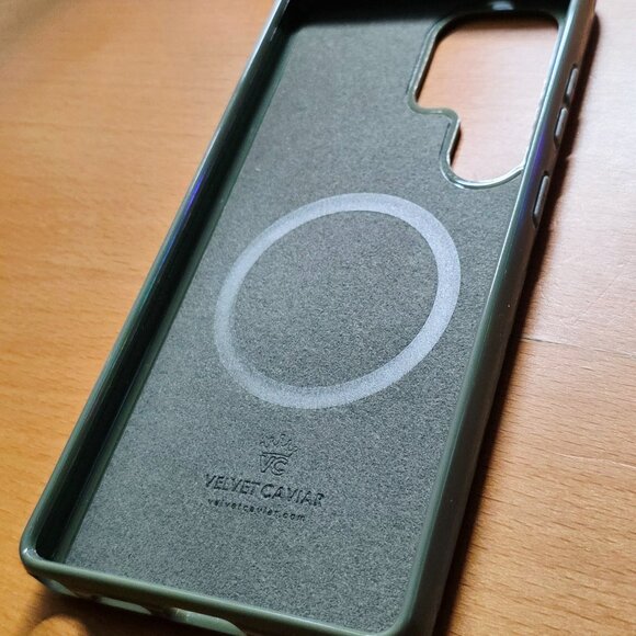 Olive Leopard Samsung S25 Ultra Case - Picture 5 of 6